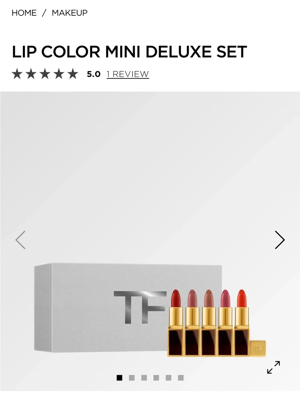 Tom Ford Lipstick Set